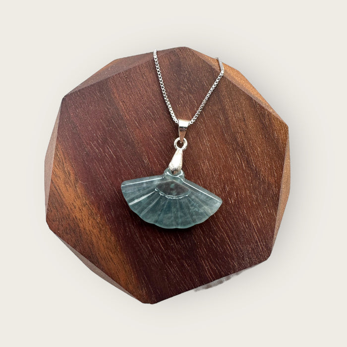Fan Jadeite Necklace