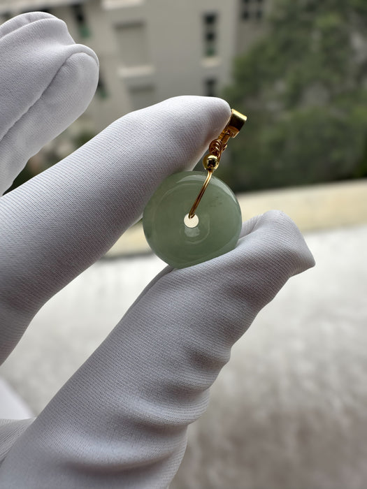 Jadeite Donut Pendant