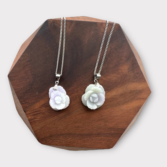 Flower Jadeite Necklace