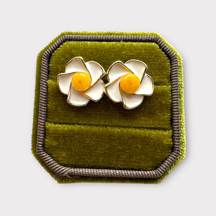 Jadeite Earring Studs