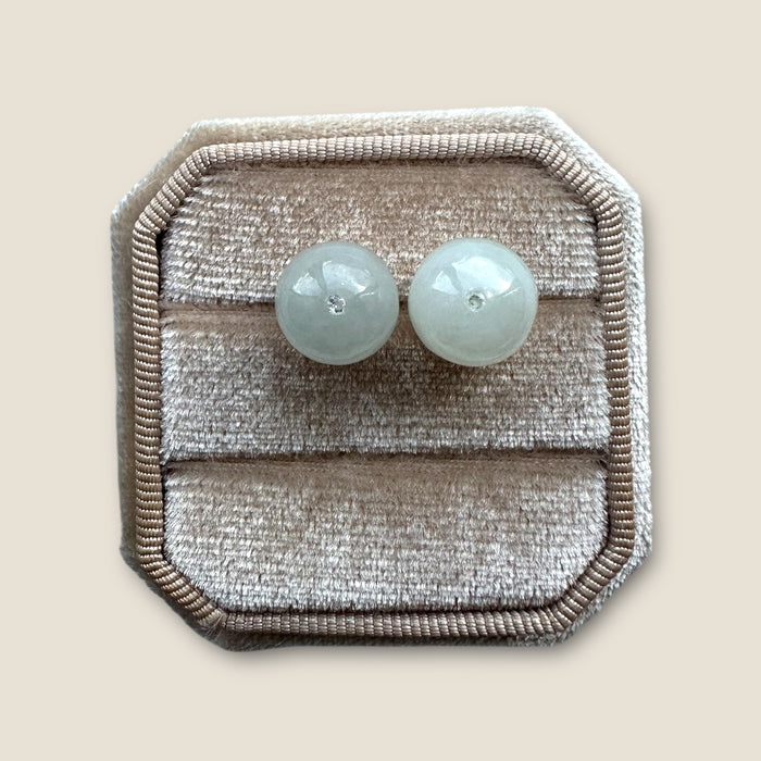 Jadeite Earring Studs