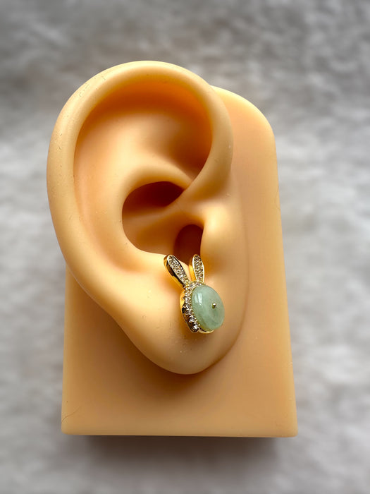 Jadeite Earring Studs