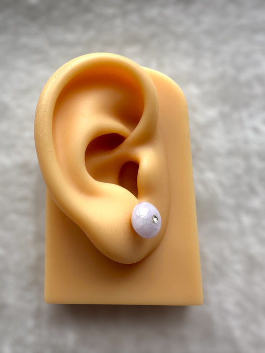 Jadeite Earring Studs