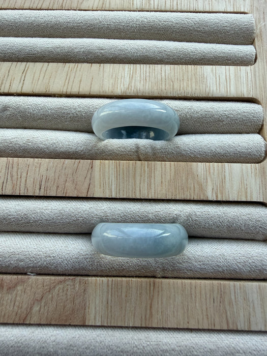 Blue Lavender Jadeite Ring