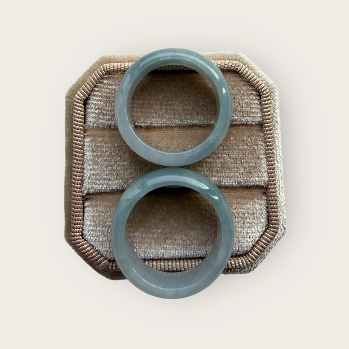 Blue Lavender Jadeite Ring