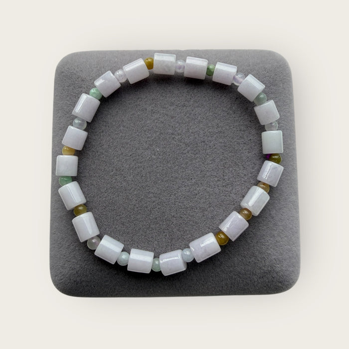 Jadeite Block Bracelet