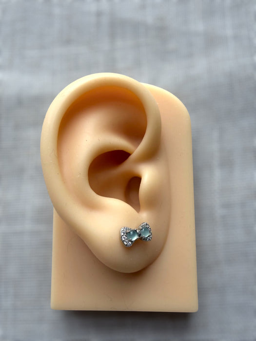 Jadeite Earring Studs