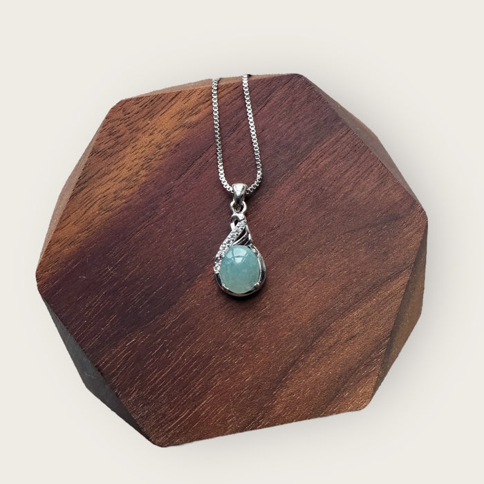 Monet Jadeite Cabochon Necklace