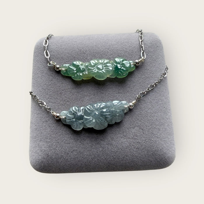 Flower Jadeite Necklace