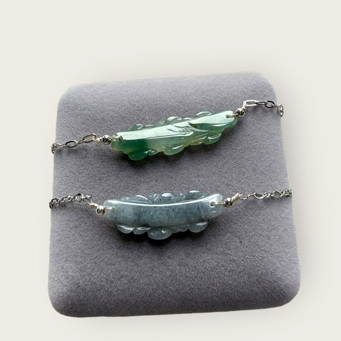 Flower Jadeite Necklace