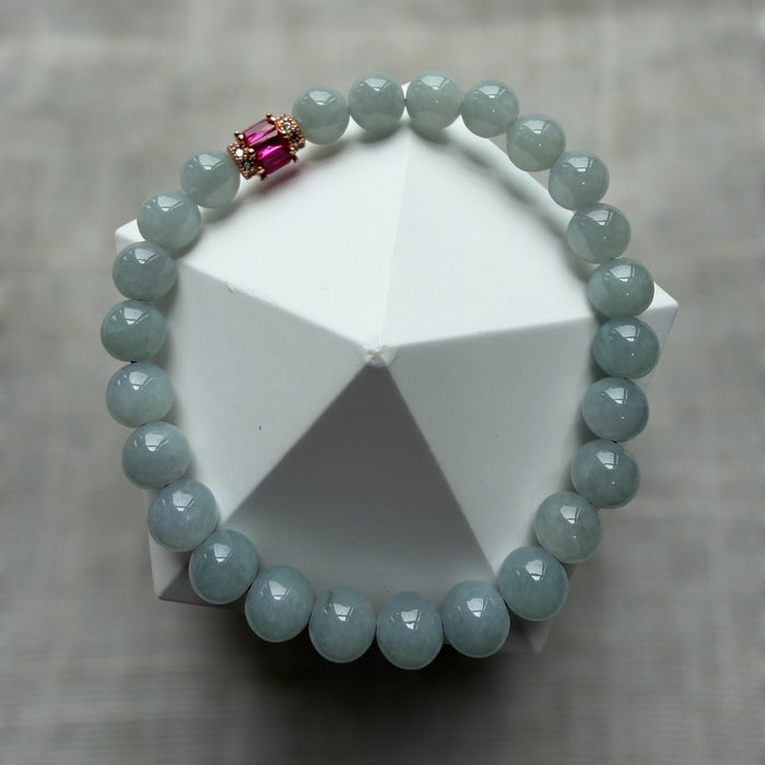 Jadeite Bead Bracelet
