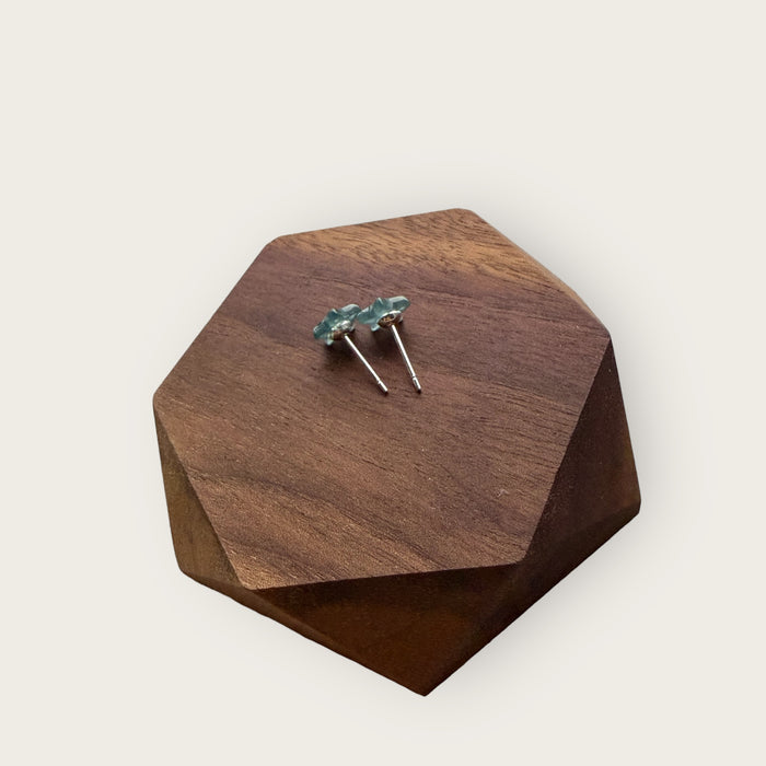 Star Jadeite Earring Studs