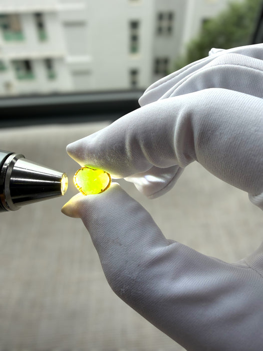 Green Jadeite Heart Necklace