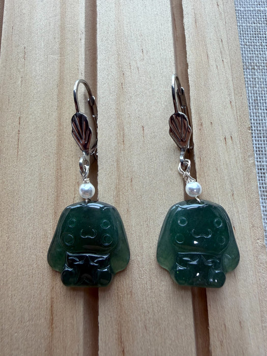 Pompompurin Jadeite Earring Hooks