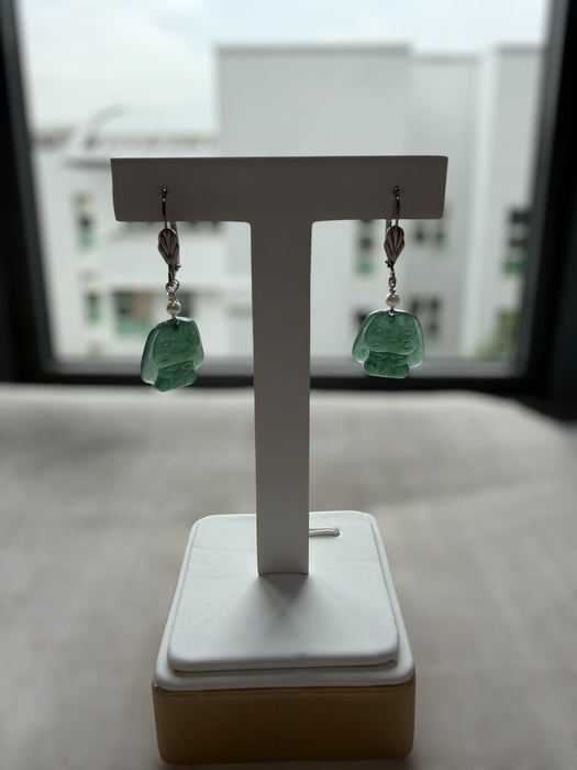 Pompompurin Jadeite Earring Hooks