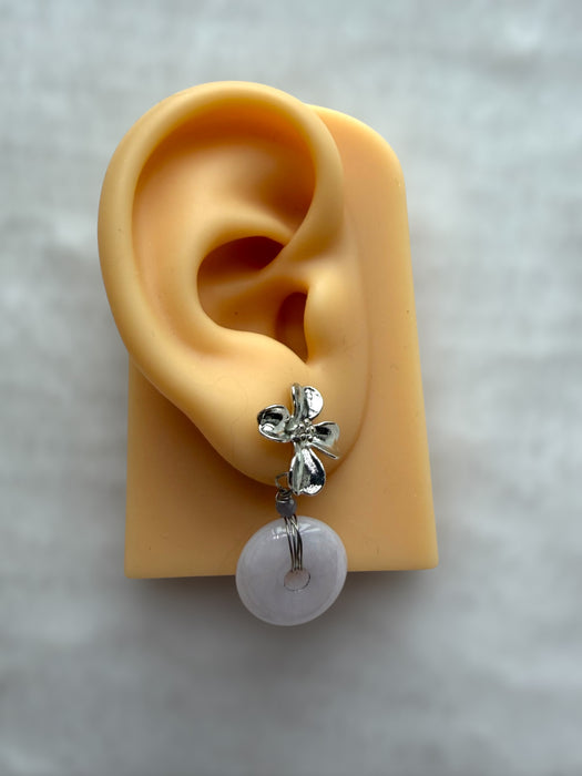 Donut Jadeite Earring Studs