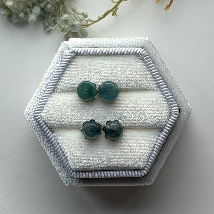 Guatemala Jadeite Earring Studs