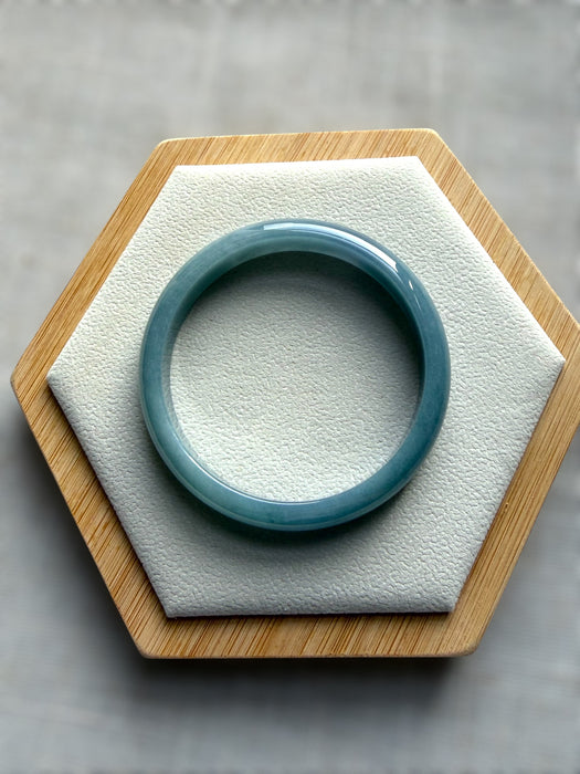 Blue Guatemala Jadeite Bangle
