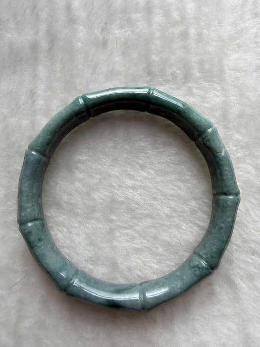 Guatemala Bamboo Jadeite Bangle