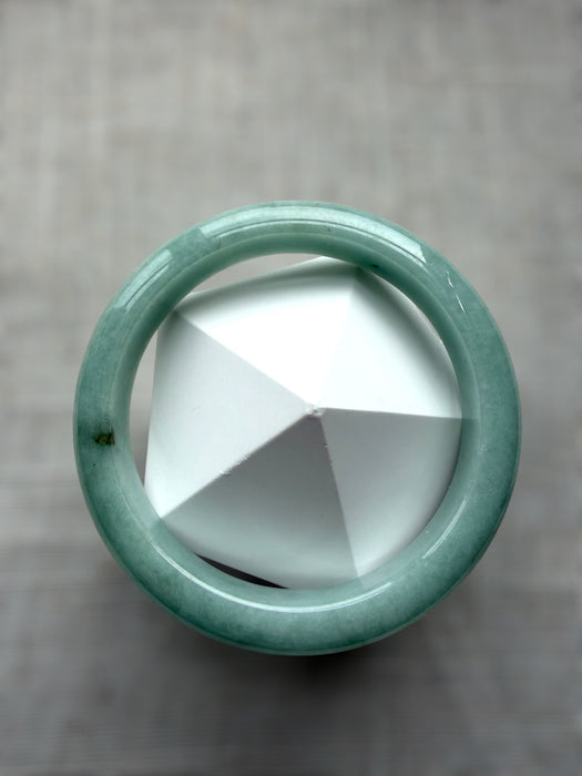 Round Jadeite Bangle