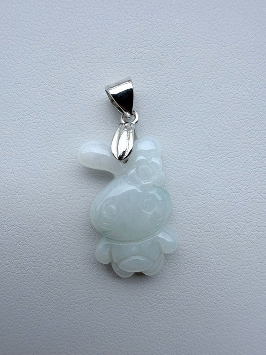 Celestial Bunny Jadeite Charm