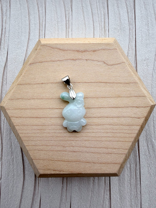 Celestial Bunny Jadeite Charm