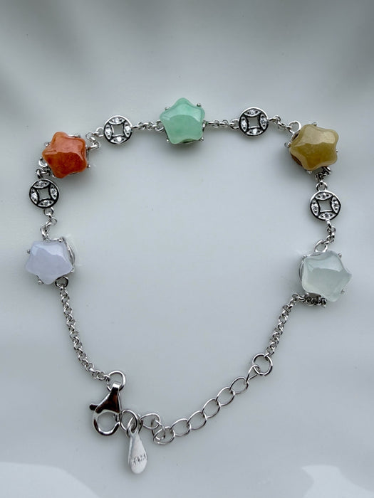 Starry Dreams Star Jadeite Bracelet